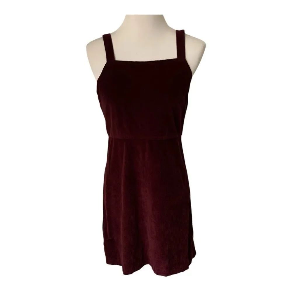 American Eagle Burgundy Sleeveless Dress size M